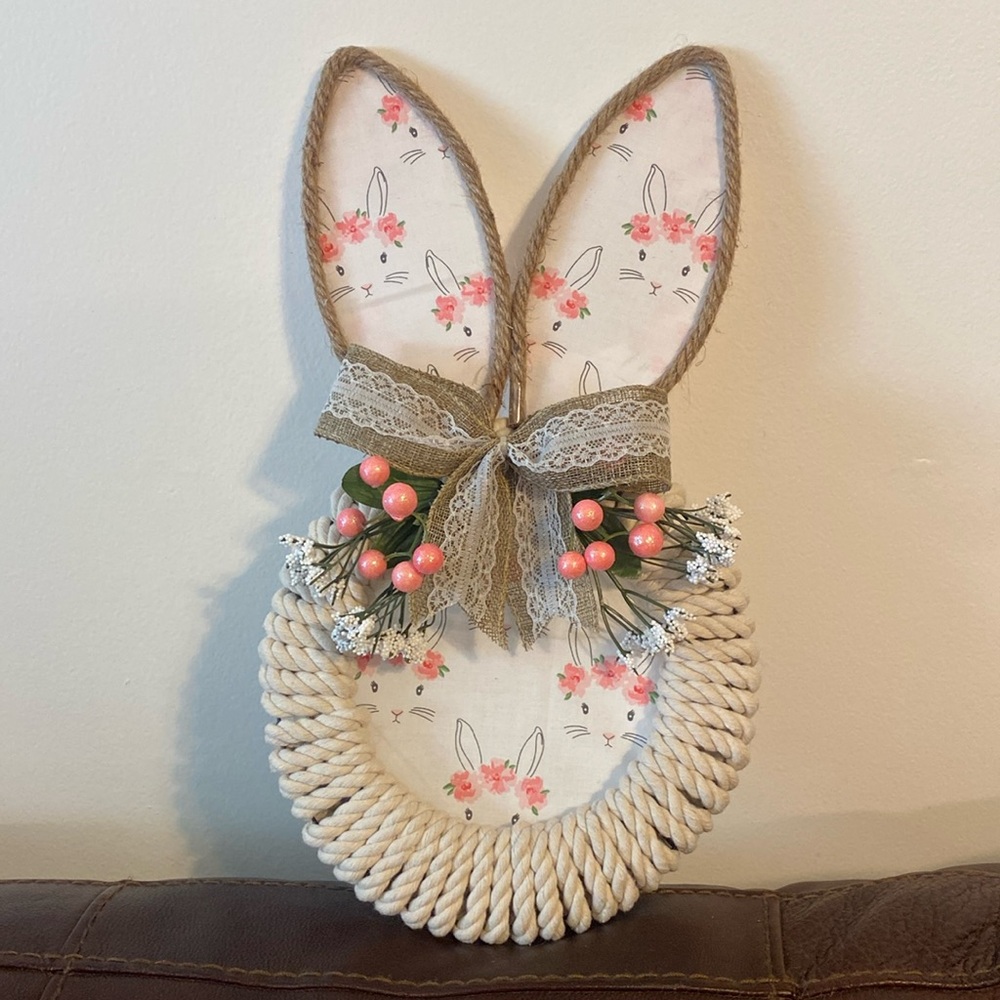 Modern Farmhouse Bunny Decor